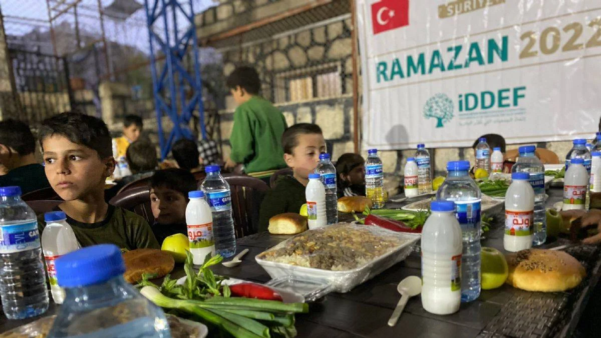 İDDEF, İdlib'deki Yetimleri Unutmuyor