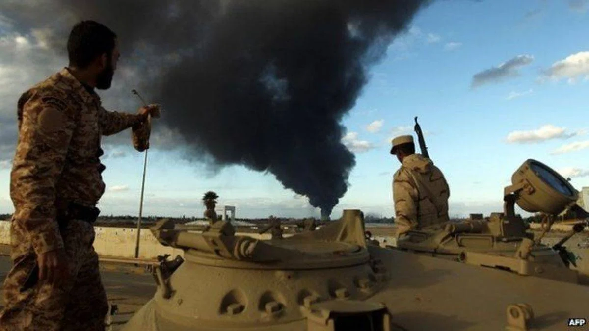 Libya'da çatışma: 29 petrol tankı zarar gördü
