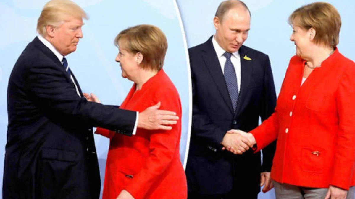 Trump: Merkel'i uyardım, Putin'i tehdit ettim