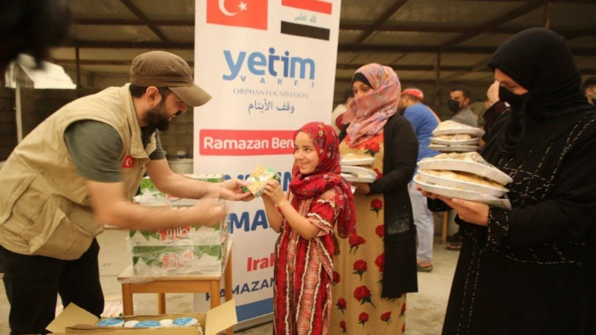 Yetim Vakfı Ramazanda da Dünya Çocuklarına El Uzatıyor