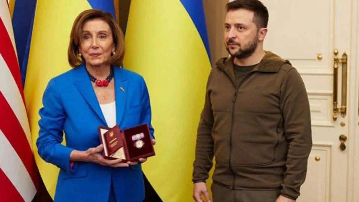 ABD Temsilciler Meclisi Başkanı Pelosi'den Zelenski'ye ziyaret
