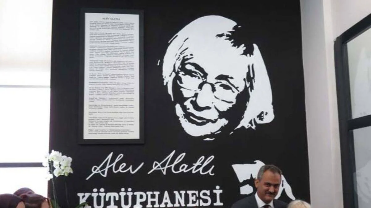 Alev Alatlı Kütüphanesi'nin açılışı yapıldı