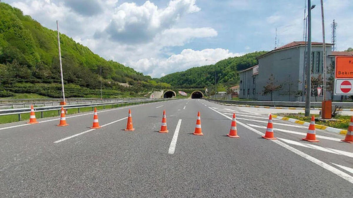 Bolu Dağı Tüneli'nin İstanbul yönü 35 gün trafiğe kapatıldı