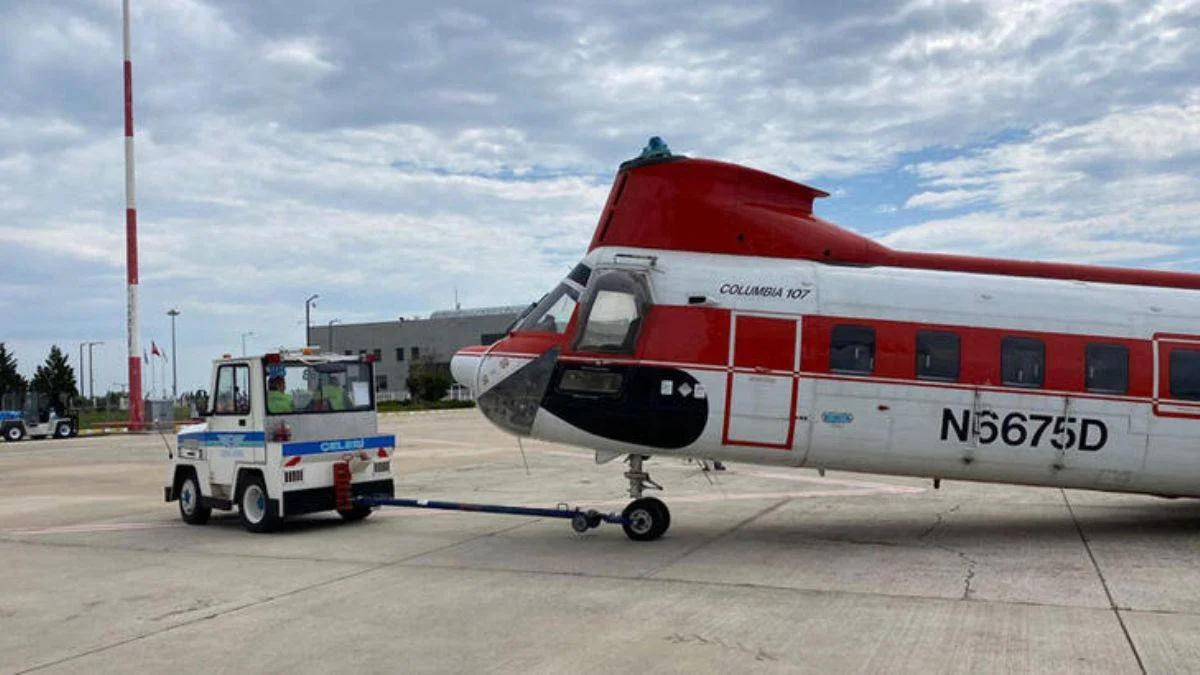 Chinook söndürme helikopterleri Türkiye'de