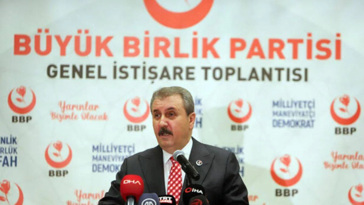 Destici: BBP, kendi adı, amblemi ve adaylarıyla yer alacak