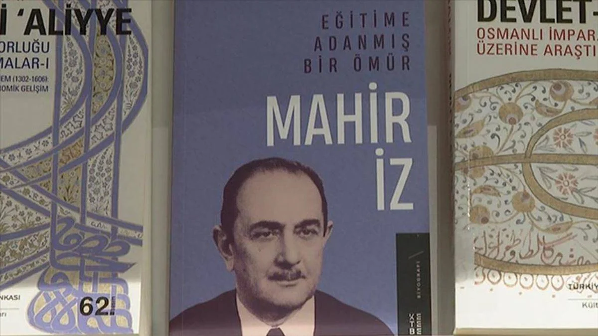 Eğitimci İdris Topçuoğlu, bugünün öğretmenlerinin Mahir İz'i rol model almaları gerektiğini söyledi