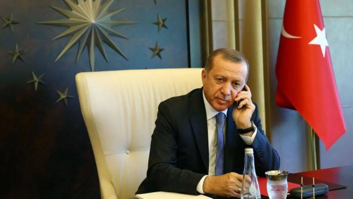 Erdoğan liderlerle bayramlaştı