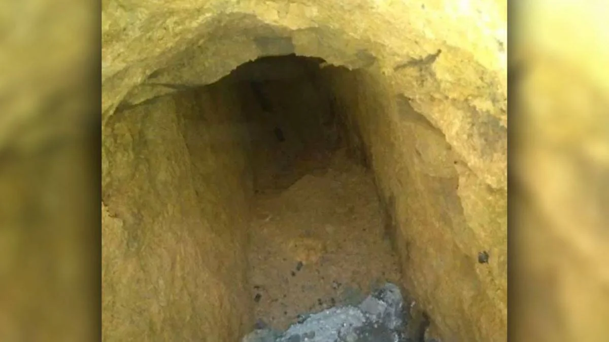 Etiler'de bir garip olay! Yol çökünce sonu bulunamayan gizli tünel ortaya çıktı