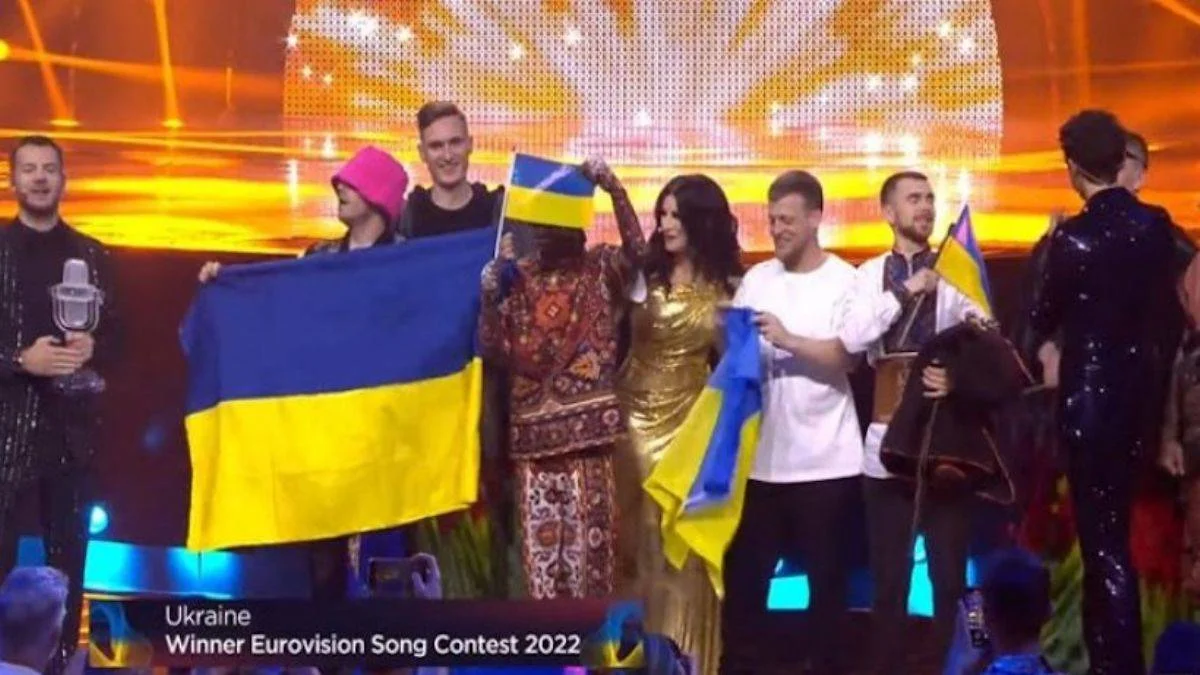 Eurovision 2022'nin birincisi Ukrayna oldu