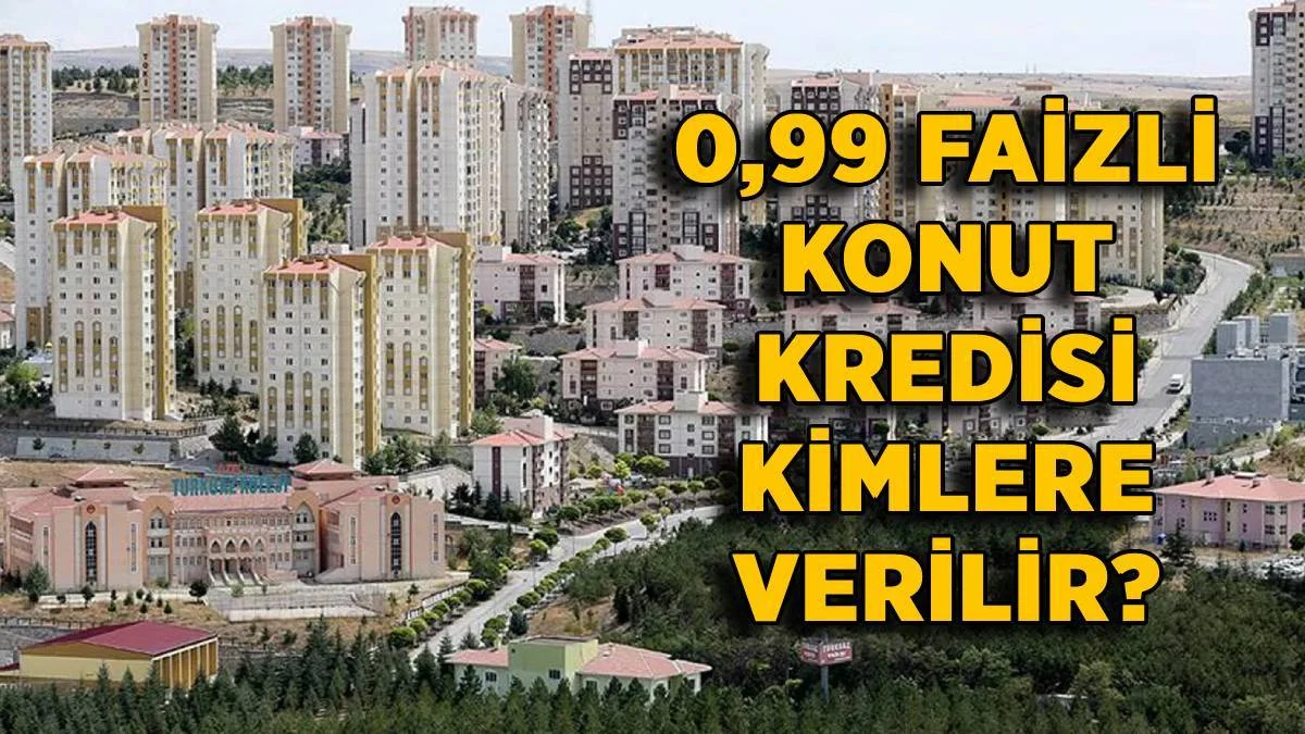 Evi olanlar 0.99 faizli kredi çekebilir mi? Daha önce ev alanlar 0,99 ve 0,89 faizli konut kredisi alabilir mi? Kimler 0.99'dan ev kredisi faizi çekebilir?