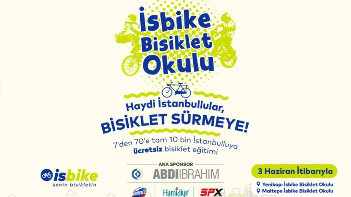 İsbike Bisiklet Okulu'na kayıtlar başladı