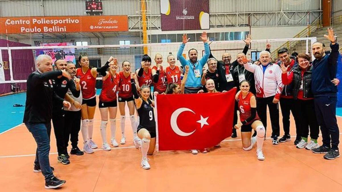 İşitme Engelli Kadın Voleybol Milli Takımı olimpiyat şampiyonu