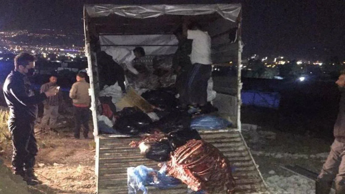 İzmir'de 3,6 ton çürümüş at eti ele geçirildi