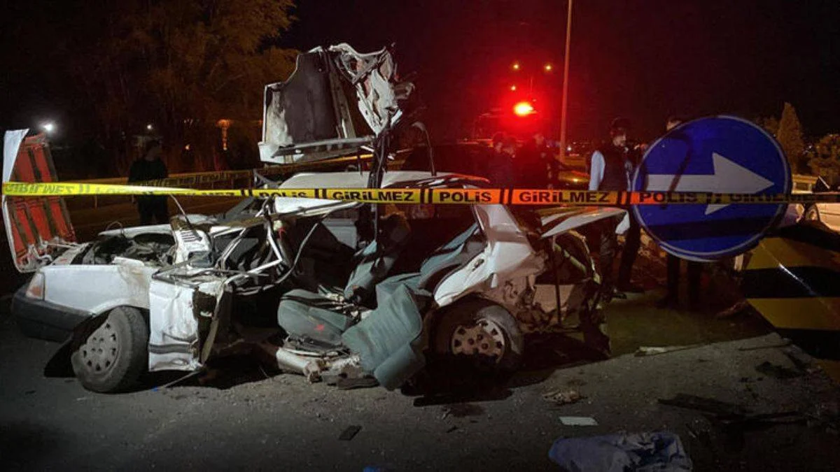 Kütahya'da kaza; 1 ölü, 3 yaralı