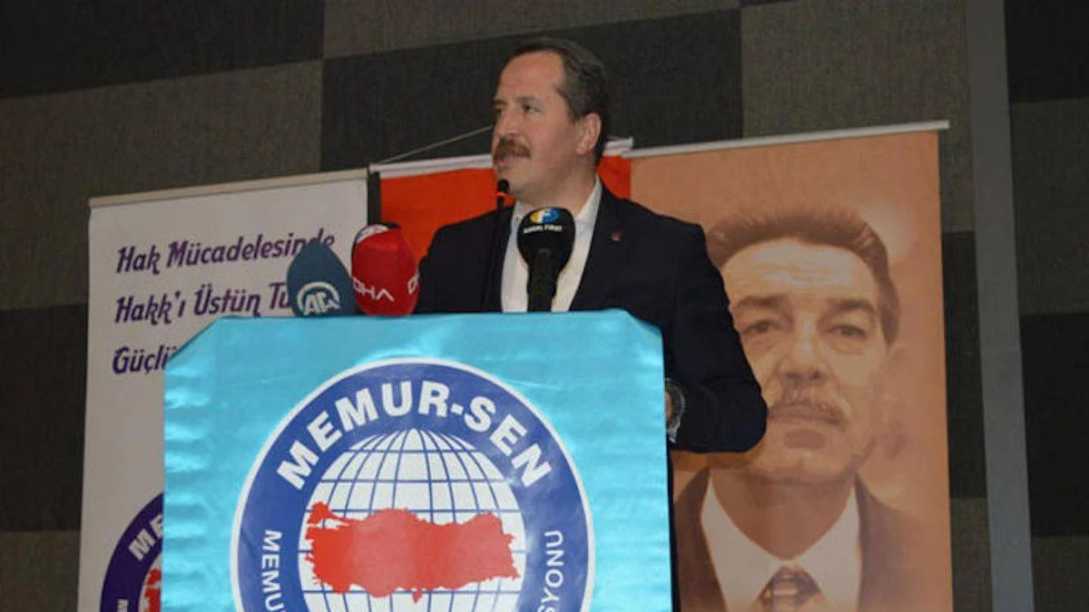 Memur-Sen Başkanı Yalçın'dan '3600 ek gösterge' açıklaması