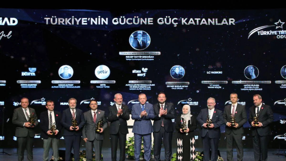 MÜSİAD'ın 'Türkiye'nin Gücü Ödülleri' sahiplerini buldu