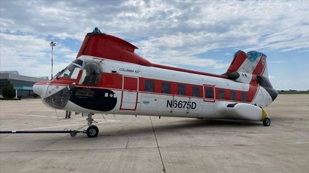 OGM, hava filosunu çift rotorlu 'Chinook'la güçlendiriyor