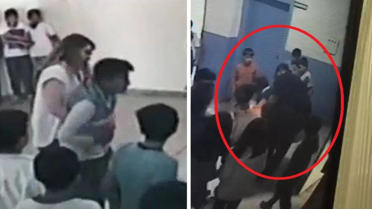 Öğretmenlerden hayat kurtaran Heimlich manevrası