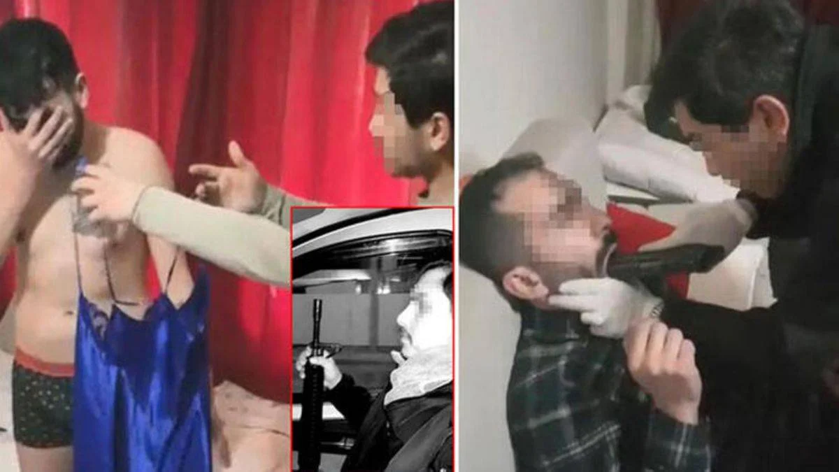 Rehin alıp 'kırmızı etek' giydiren sanığa tahliye