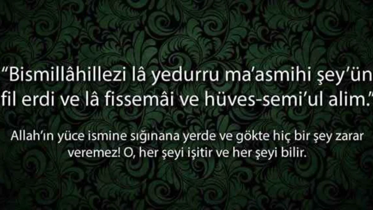 Afad duası Arapça ve Türkçe | Felaketlere karşı okunacak dua hangisi? Deprem yangın sel olmaması için hangi dua okunur?