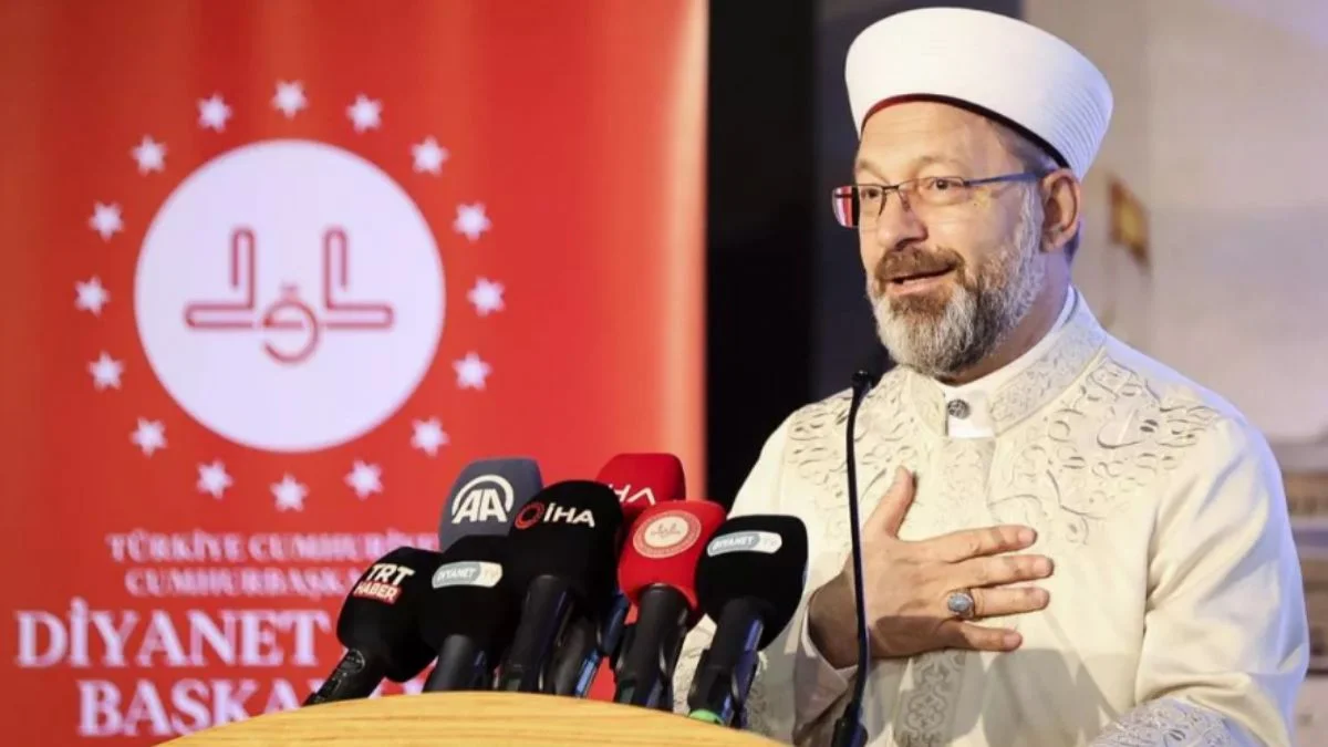 Ali Erbaş: Canla başla aşkla heyecanla çalışmaya, millete hizmet etmeye devam edeceğiz