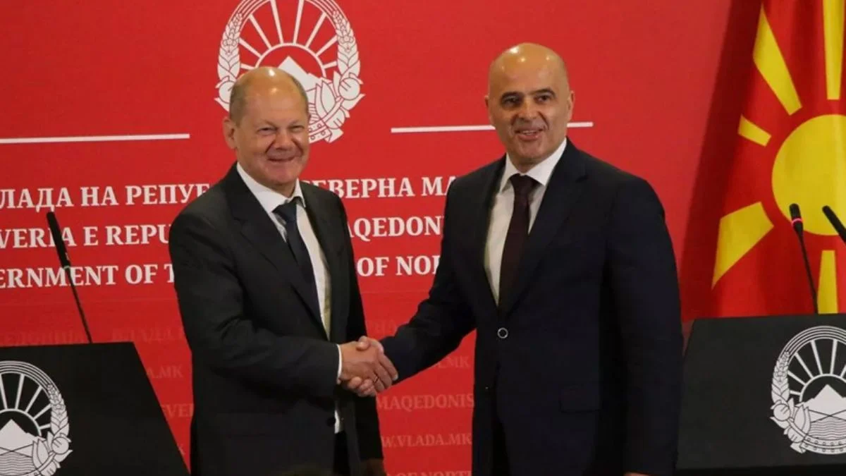 Almanya'dan Kuzey Makedonya'ya AB desteği