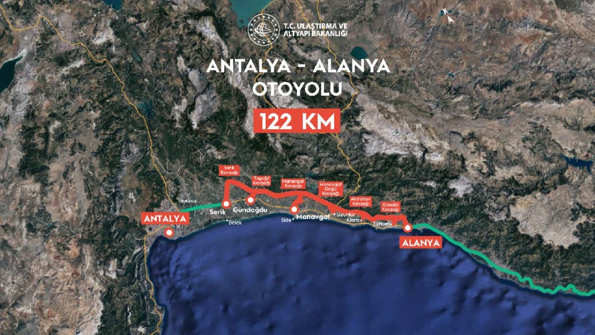 Bakanlıktan detaylı iki yeni otoyol paylaşımı