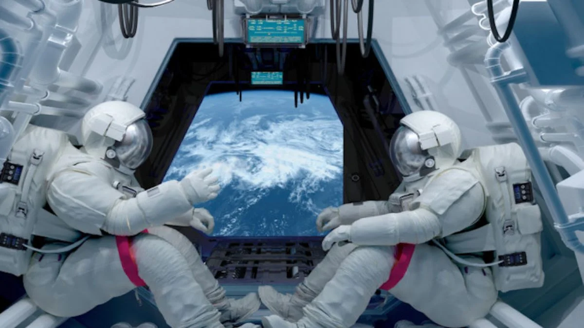 Bir astronot uzayda nasıl uyur?