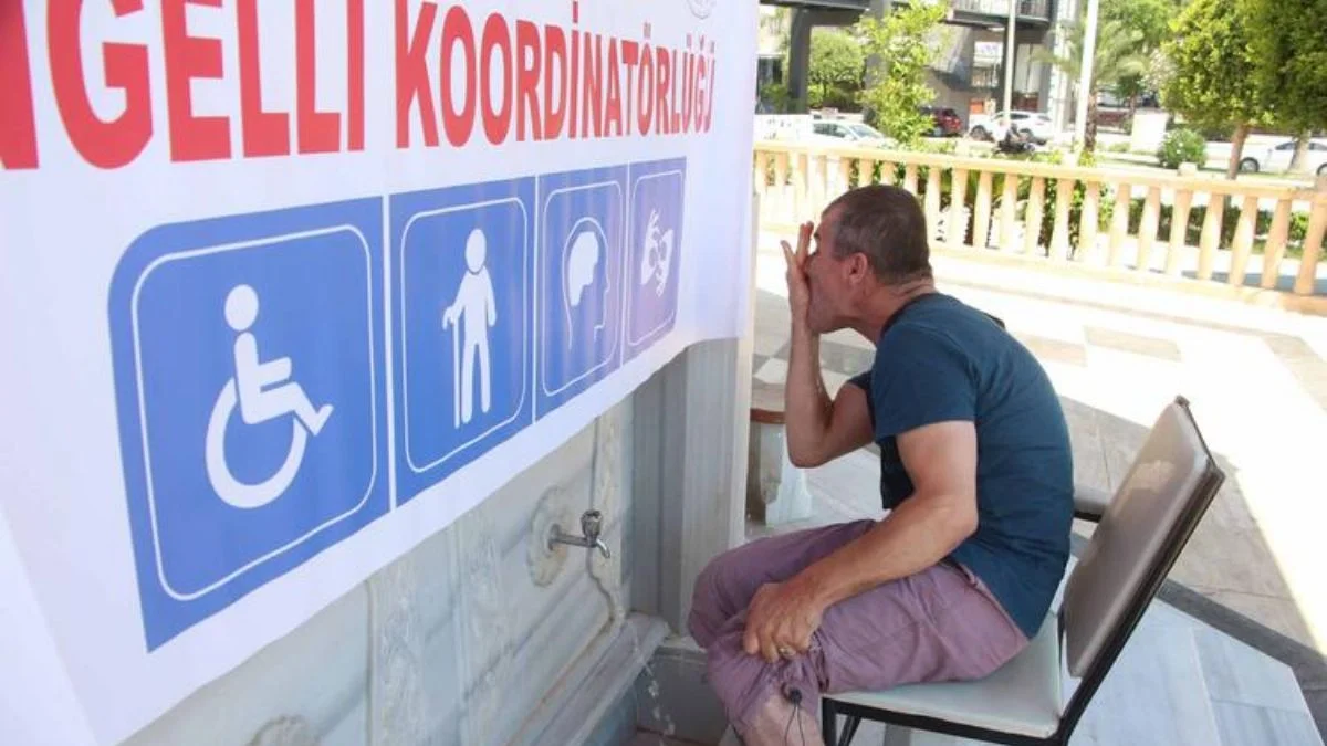 'Engelsiz abdest koltuğu' projesi 15 camide