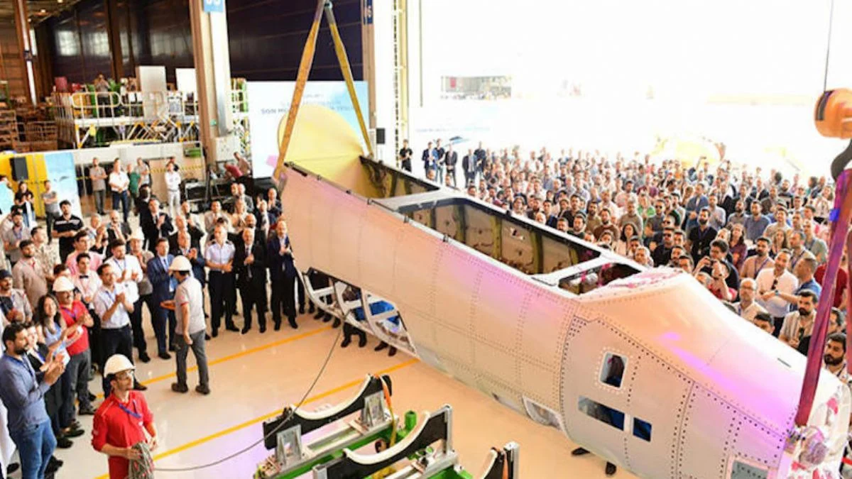 Hürjet projesinde önemli gelişme! Üretim hattından son montaj hattına taşındı