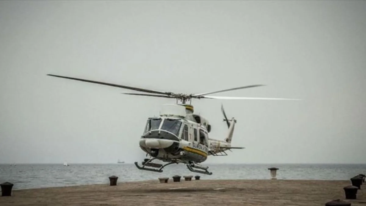 İtalya'da içinde 4'ü Türk 7 kişinin bulunduğu helikopter kayboldu