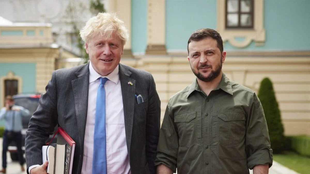 Johnson'dan Kiev'e sürpriz ziyaret