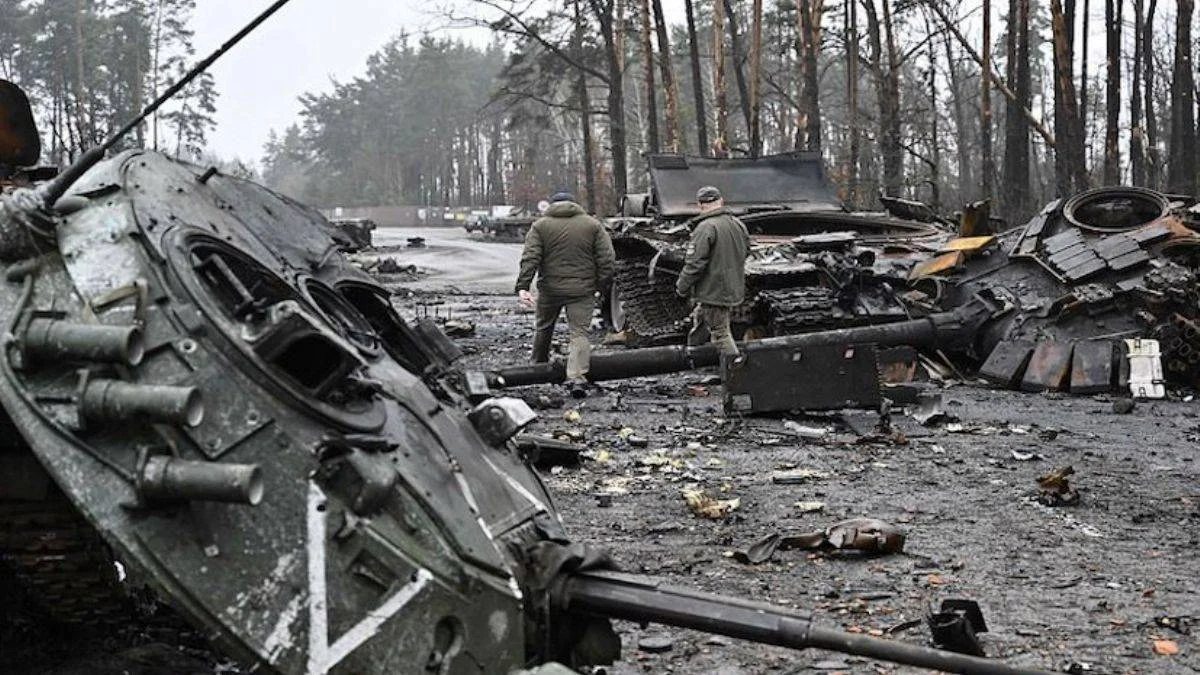 Kiev bombalanıyor!