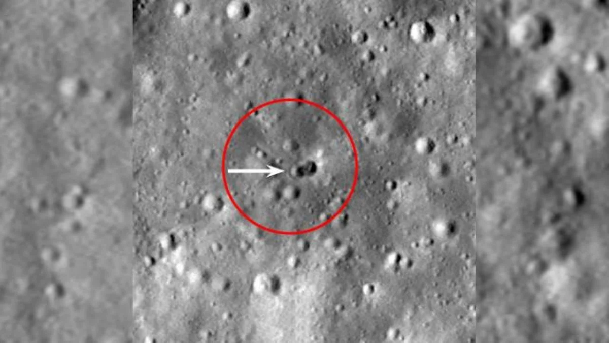 NASA'dan Ay'a çarpan roketin dev krater görüntüsü