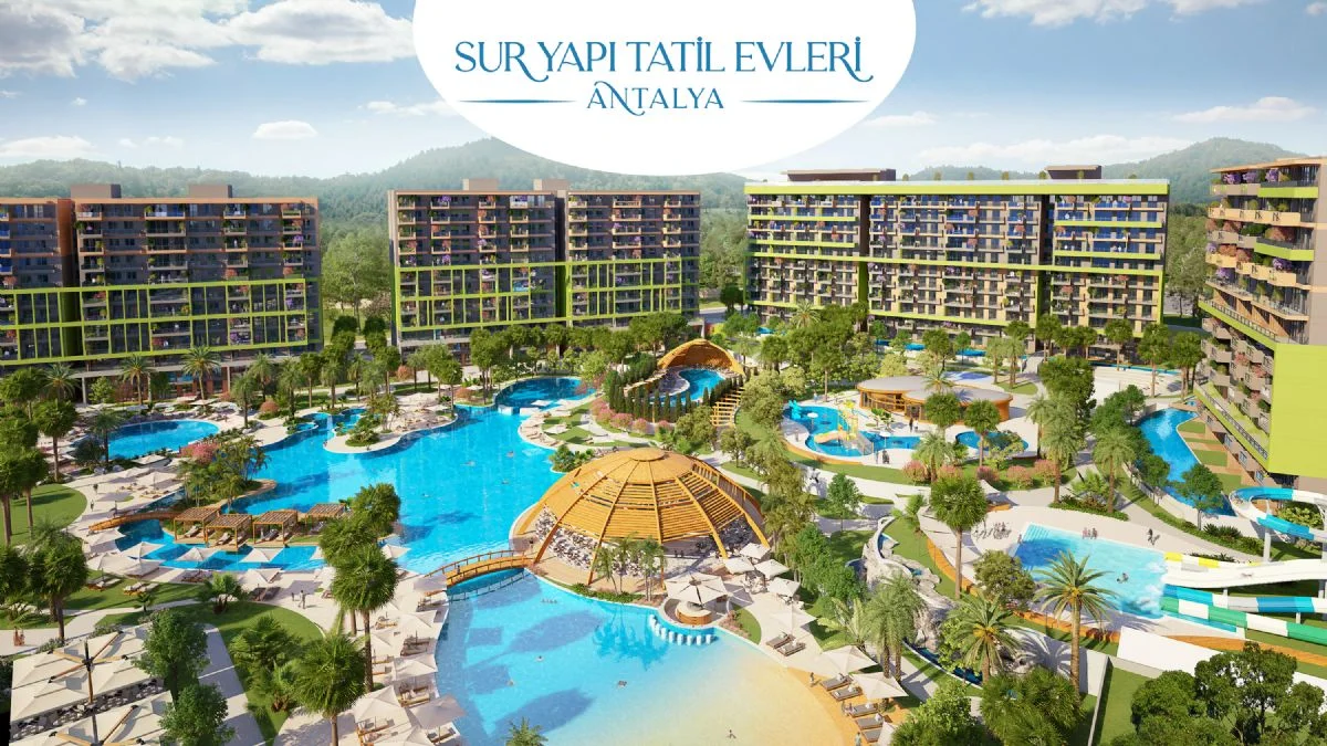 Sur Yapı'dan Antalya'da tapulu ömürlük tatil fırsatı