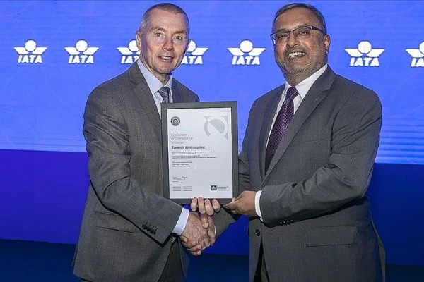 THY, IATA'nın Çevresel Değerlendirme programında 'En Üst Düzey Sertifika'nın sahibi oldu
