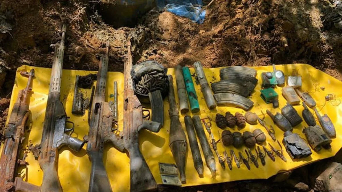 Tunceli'de bulunan sığınak imha edildi