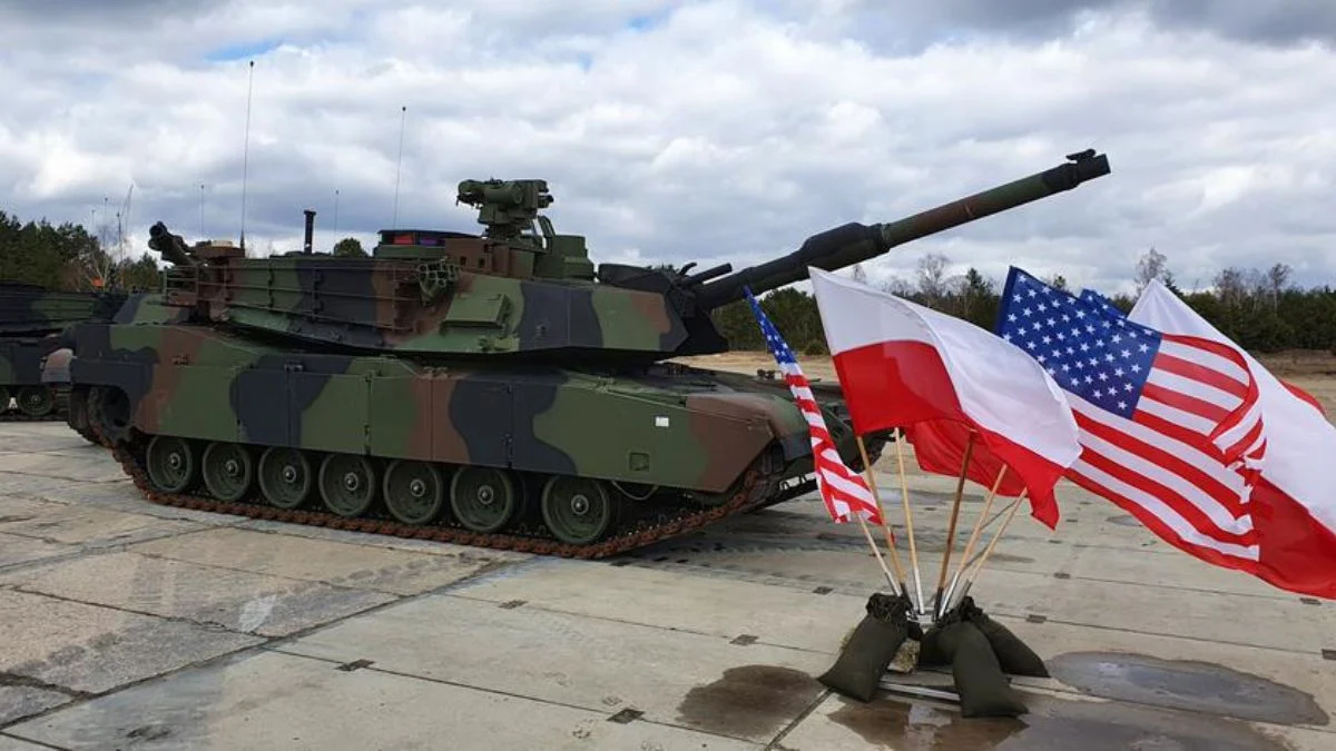 7 Amerikan tankı Polonya'da