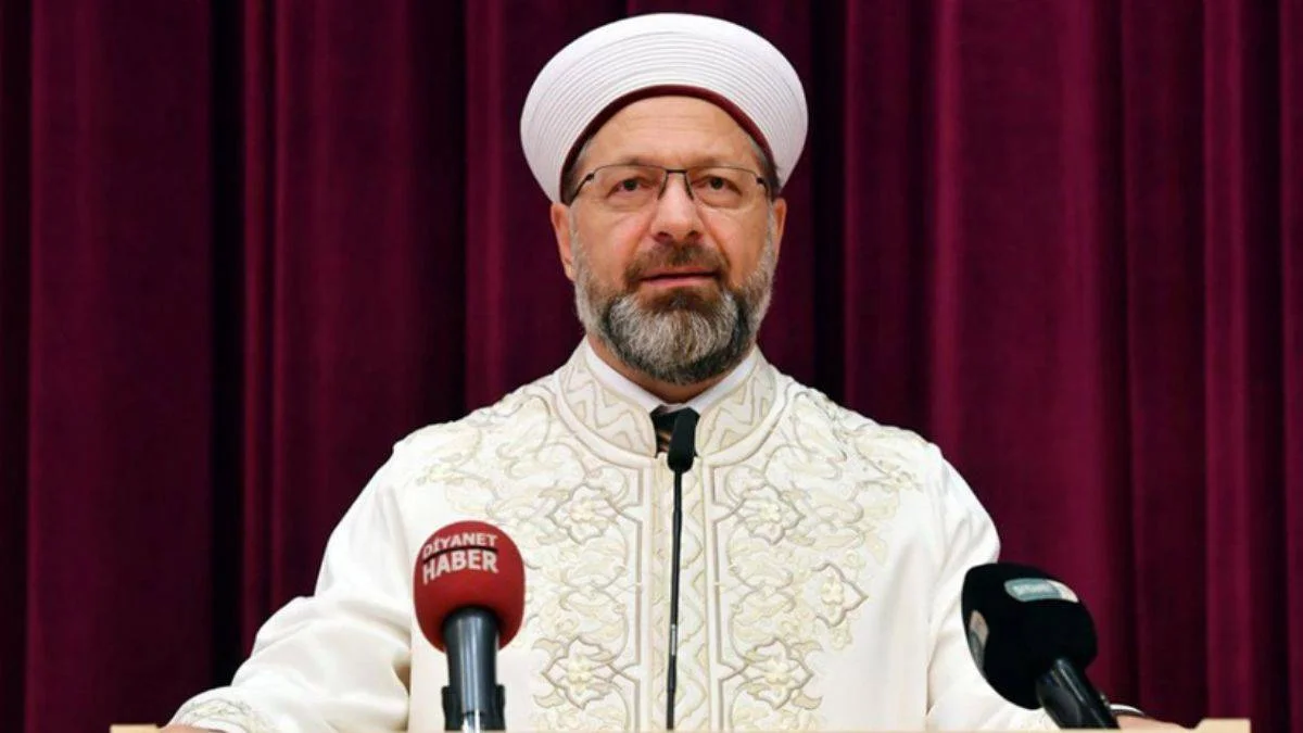 Ali Erbaş'tan cemevine yapılan saldırıya ilişkin açıklama