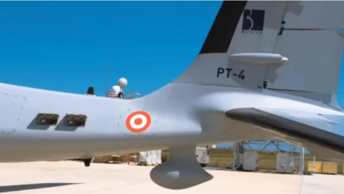 Bayraktar Akıncı B, LGK-82 Lazer Güdüm Kiti Atış Testi'ni tamamladı