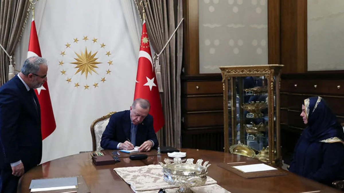 Erdoğan'dan Diyanet Vakfı'na kurban bağışı