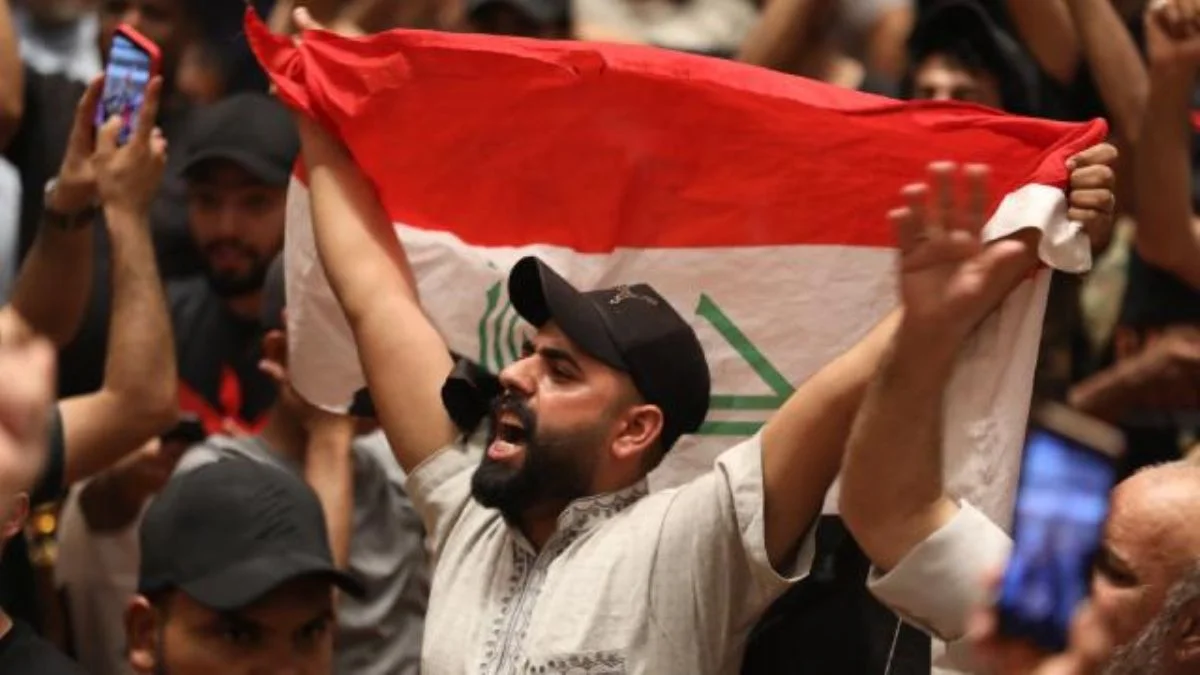 Irak parlamentosunda oturma eylemi