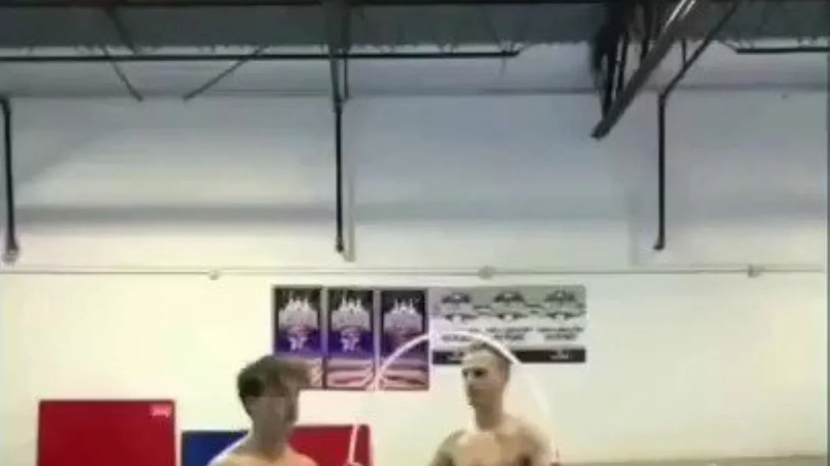 Jimnastikte inanılmaz şov