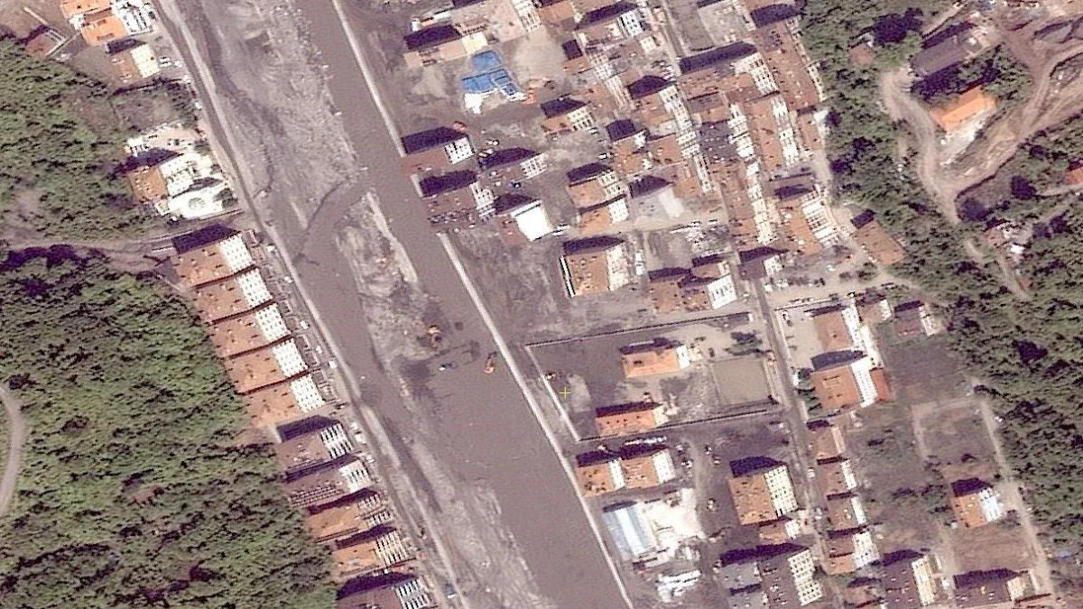 Kastamonu'daki sel felaketi Göktürk-1 Uydusu'nda