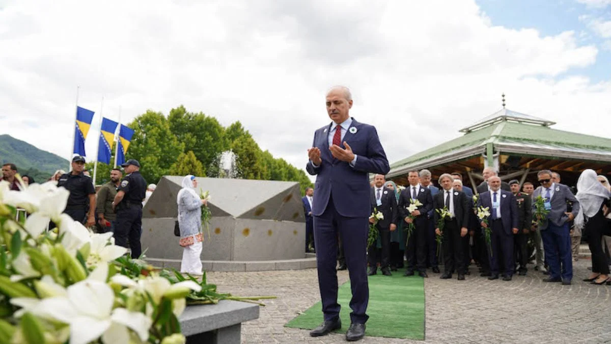 Kurtulmuş: 'Srebrenitsa'yı unutmayacağız, unutturmayacağız'