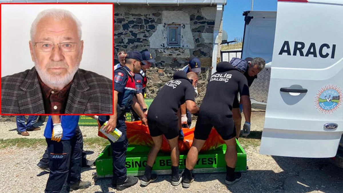Sinop'da denizdeki ceset, selde sürüklenen mezara aitmiş