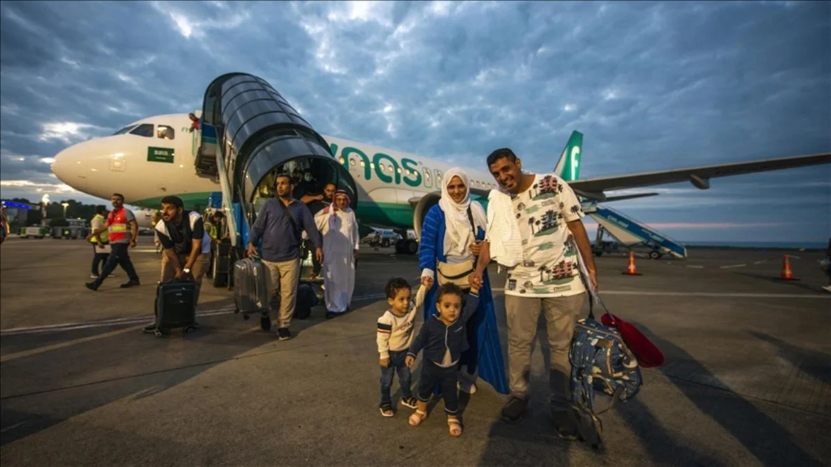 Suudi Arabistan'dan Trabzon'a 3 yıl sonra ilk charter uçuşu