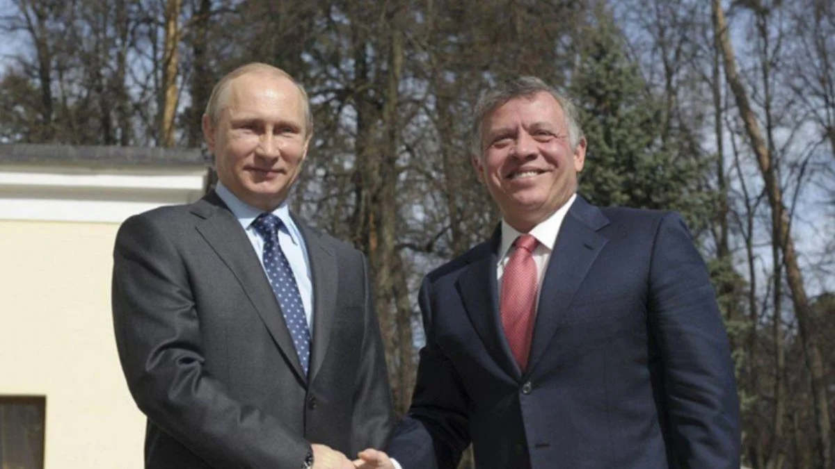 Ürdün Kralı Abdullah'tan Putin'e övgü: Çok yurtsever biri