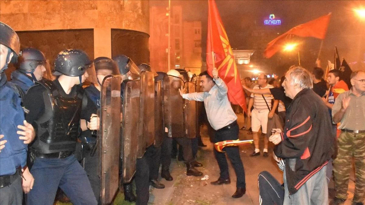 Üsküp'te gerilim tırmanıyor