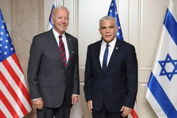 Biden ile Lapid, ''İran nükleer anlaşmasını'' görüştü